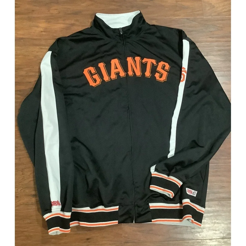 STITCHES SAN FRANCISCO GIANTS ZIP UP JACKET,